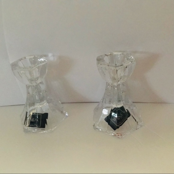 New Mikasa Crystal Candleholder Metro Flair made in Slovenia - Picture 3 of 15